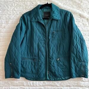 Talbots Teal Quilted Jacket